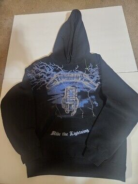 Metallica Ride The Lightning Hoodie S
